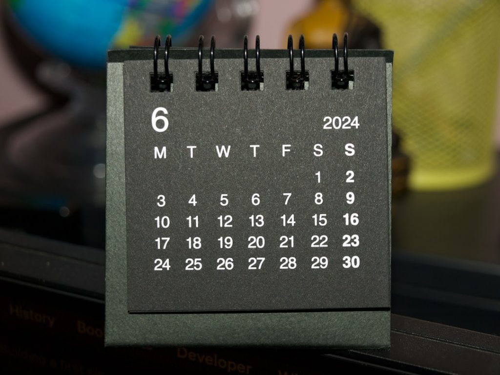 Photo Smartphone calendar